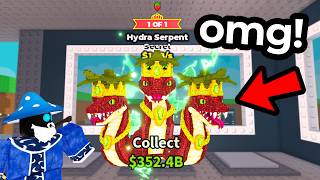 I Got Worlds First STRAWBERRY HYDRA SERPENT in Steal a Brainrot!