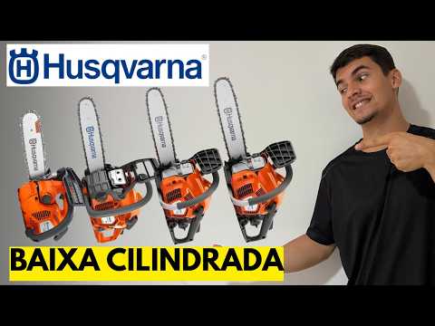 Qual melhor Motosserra HUSQVARNA (35 a 40cc) Para Comprar em 2026? Husqvarna 120, 125, Mark II, T435