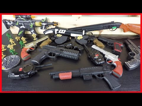 Çeşitli Oyuncak Silahlar Boncuk Atan Kapsül Tabanca ve Tüfekler - Sam's Toys