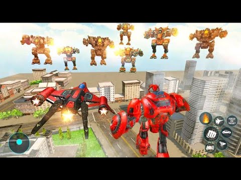 Scorpion Robot Car UFO Mech Robot Transformation Game 2021 | Android Gameplay