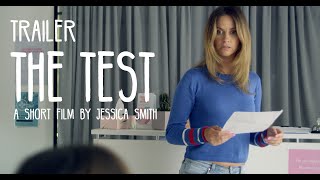 Short Film Trailer - THE TEST (starring Michala Banas and Christie Whelan Browne)