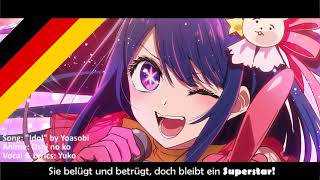 Cover art for oshi no ko (german version)