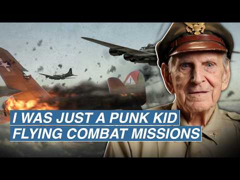 35 Harrowing Combat Missions Over Nazi Germany | 8th Air Force | Vincent 'Bill' Purple