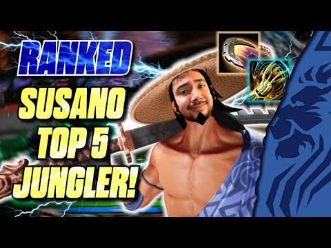 RANKED SUSANO TOP 5 JUNGLER! SMITE 2