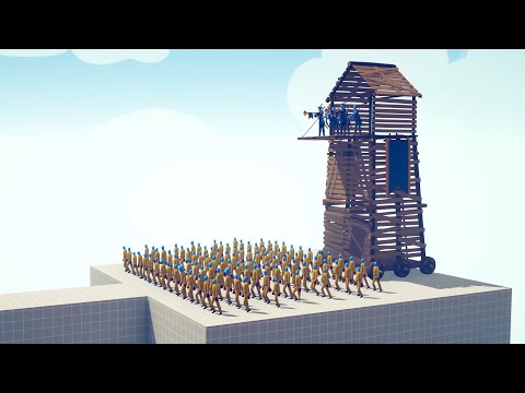 100x SAITAMA & TOWER vs EVERY GOD - Totally Accurate Battle Simulator TABS