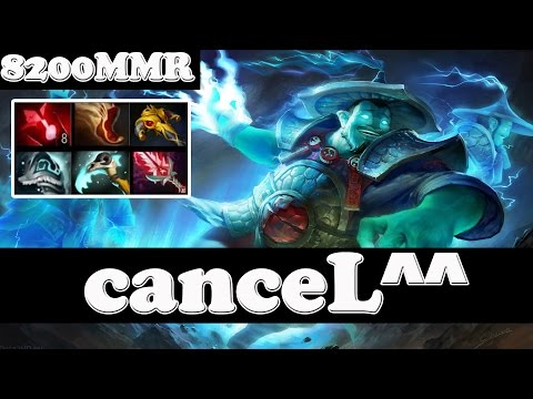 canceL^^ 8200 MMR Plays Storm Spirit Vol 4 - Ranked Match Gameplay - Dota 2