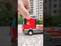 Don't worry, there's a Lego fire truck to save you #lego #firetruck #funny #family #shorts