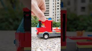 Don&#39;t worry, there&#39;s a Lego fire truck to save you #lego #firetruck #funny #family #shorts