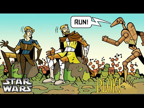 The B-1 Battle Droid That Trolled Anakin & Obi-Wan - Star Wars