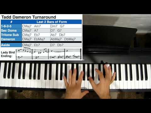 Turnarounds & the Tadd Dameron Turnaround