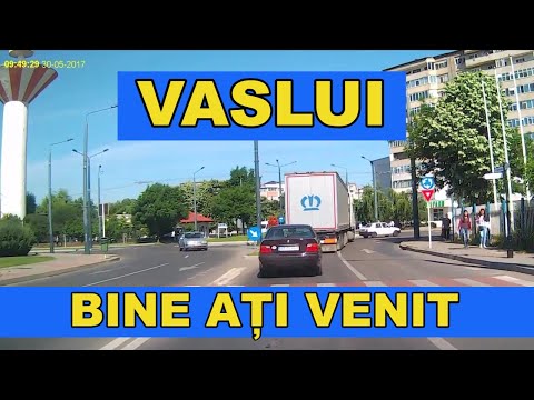Orasul VASLUI Romania in superbe imagini video 2017