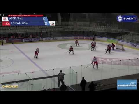 15.10.16 ATSE Graz - EC Bulls Weiz - 1:0  (1. Dr. / 27:38) am 15.10.2016 20:32