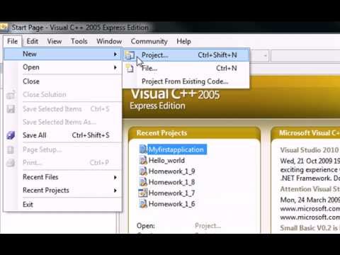 Visual C++ Tutorial - Making a simple .exe programme (beginners) - Codecall.net