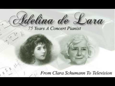 Adelina de Lara plays Schumann: Piano Sonata no. 1, Op. 11 (1952 | Studio)