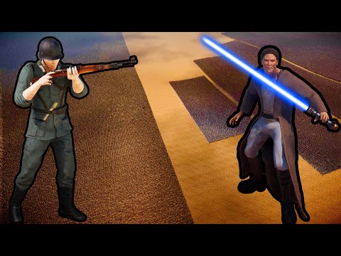 15,000,000 GERMAN SOLDIERS vs 250,000 JEDI KNIGHTS | UEBS 2
