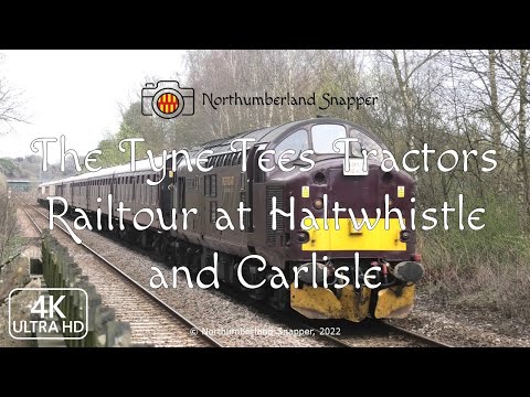 The Tyne Tees Tractors Railtour at Haltwhistle and Carlisle