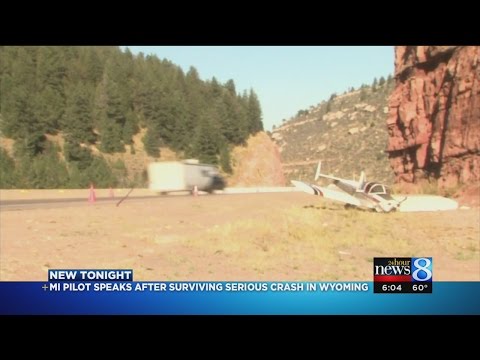 Wyoming freeway crash is Holland pilot's third