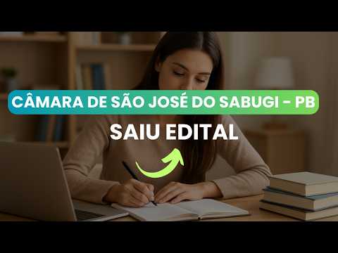 Concurso Câmara de São José do Sabugi - PB 2026