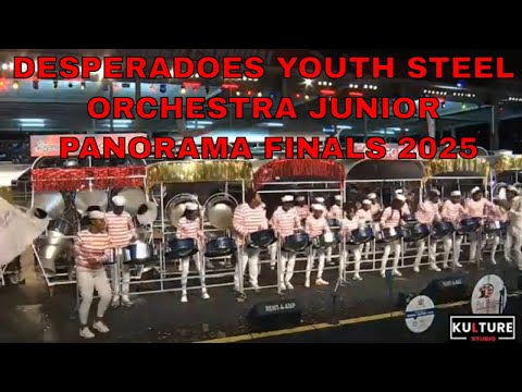 Desperadoes Youth Steel Orchestra Mas Go Play National Junior Panorama Finals Trinidad Carnival 2025