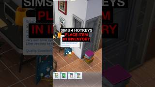 Efficient build mode: sims 4 inventory hotkey #hesimss4