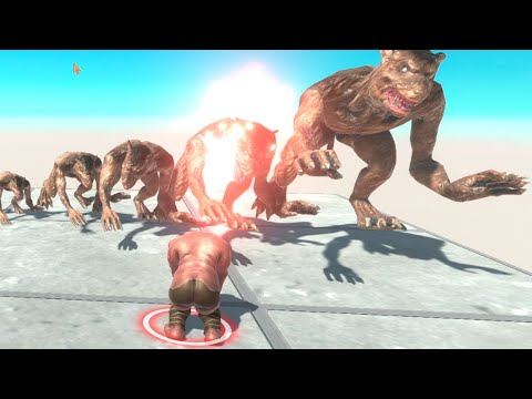 GIANT WEREWOLF vs EVERY UNIT   Animal Revolt Battle Simulator
