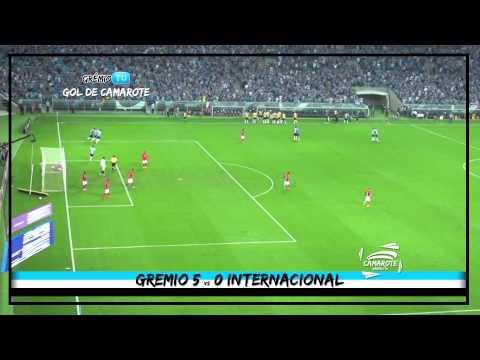 [GOL DE CAMAROTE] Grêmio 5 x 0 Internacional l GrêmioTV