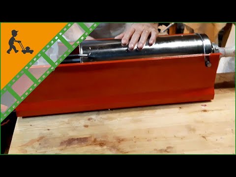 Poussoir Palumbo Pavi - capacité 8 Kg - Rouge - Vidéo de démonstration