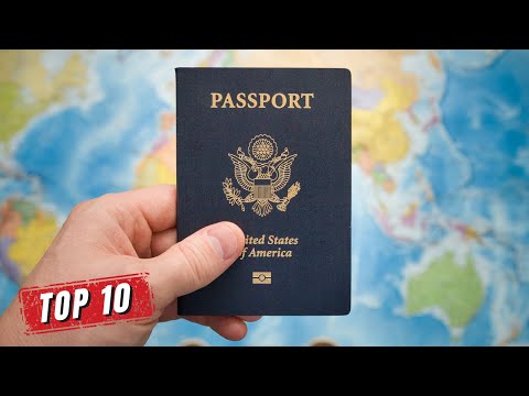 Top 10 MOST POWERFUL PASSPORTS in the World 2023