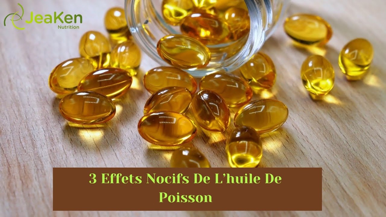 3 Effets Nocifs De L'Huile De Poisson