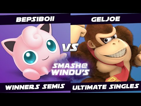 Bepsiboii (ROB, Jigglypuff) vs GelJoe (Wolf, Bowser, DK) - Smash @ Windu's 120 - Winners Semis SSBU