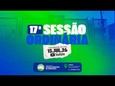 17ª SESSÃO ORDINÁRIA DE 2026 | CMA