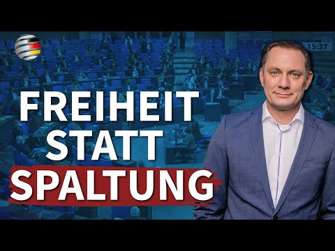 Tino Chrupalla (AfD) zur Impfpflicht: Wir stehen für Freiheit statt Spaltung!