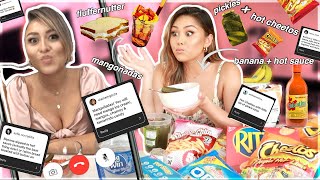 Trying Our Subscribers Favorite Snacks!! Roxette Arisa &amp; Yes Hipolito