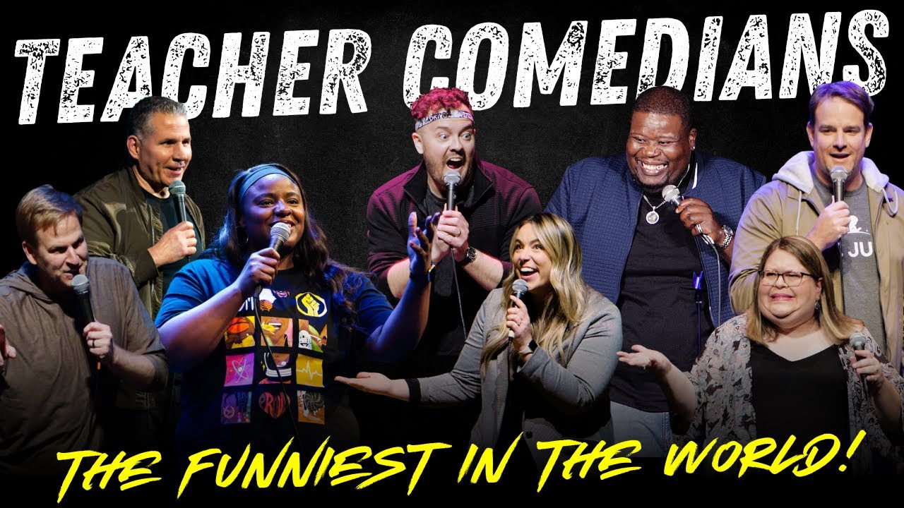The Funniest Teacher Comedians!! #boredteachers 