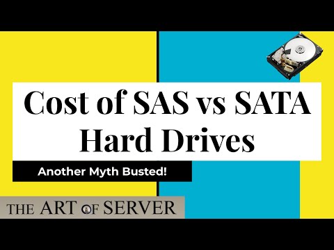 Cost of SAS vs SATA Hard Drives | Shopping with Art of Server on eBay!!