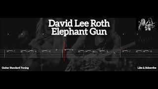 David Lee Roth - Elephant Gun ( Tab Guitar )