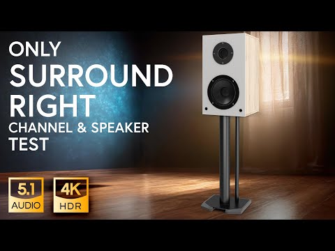SURROUND RIGHT speaker volume and cleraty test 5.1 Dolby Surround