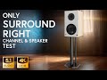 SURROUND RIGHT Speaker Volume And Cleraty Test 5 1 Dolby Surround