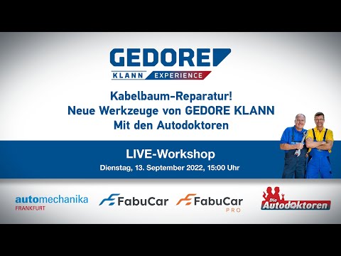 Kabelbaum-Reparatur! Neue Werkzeuge von GEDORE KLANN | mit den Autodoktoren