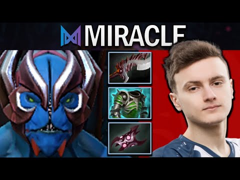 Nightstalker Dota 2 Gameplay Nigma.Miracle with 24 Kills and No Nullifier #dota #dota2
