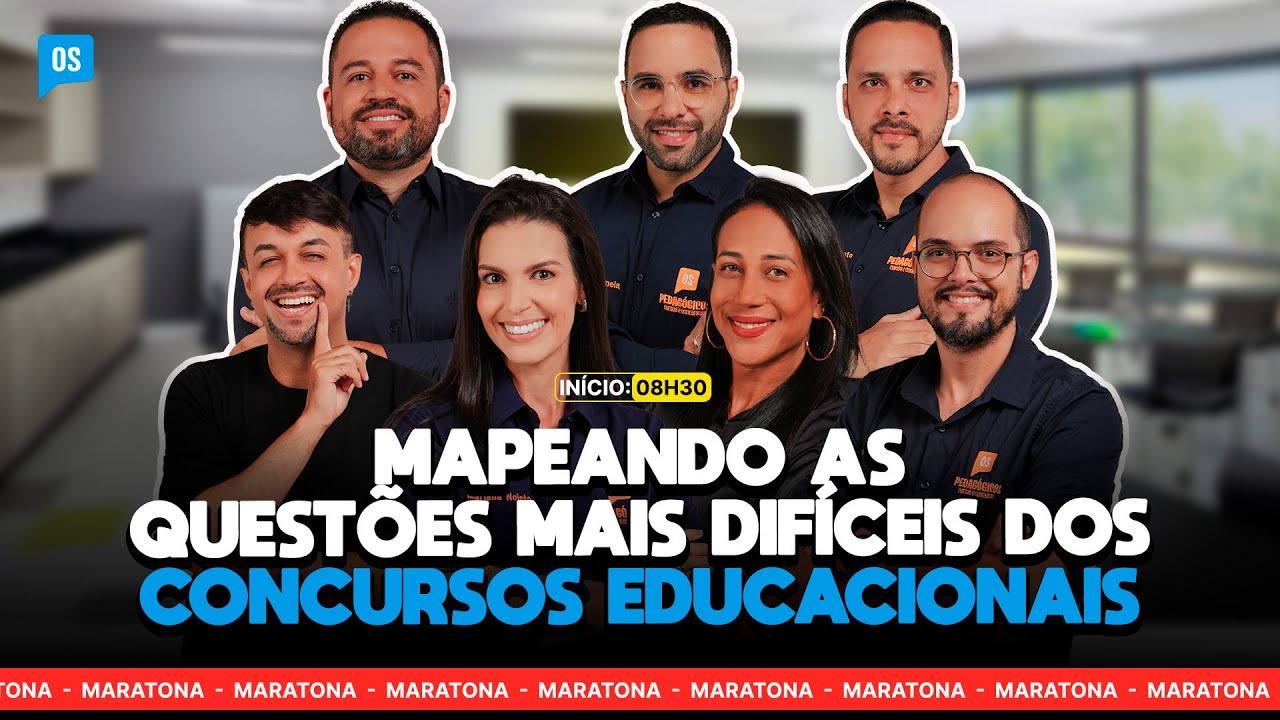 Maratona MAPEANDO A APROVAÇÃO 2025