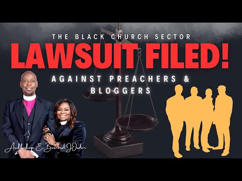 Archbishop Jordan Sues Preachers & Bloggers #larryreid #conciousTV #madchurchdisease & More