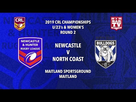 2019 Country Rugby League Rep - Women's/U23's - Round 2 - Newcastle v North Coast Bulldogs