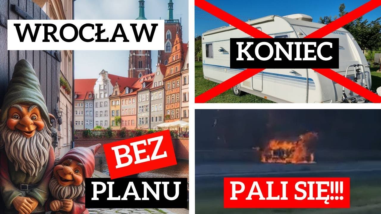 Sprzedajemy przyczepę 😭 PŁONĄCY samochód na autost...