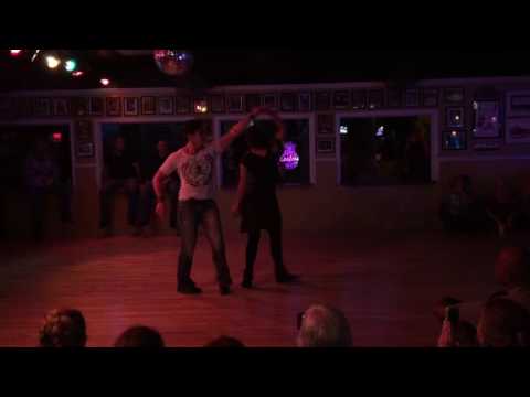 Diego Borges and Jessica Pacheco Caetano demo at Loafers beach Club