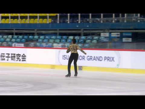 ISU 2014 Jr Grand Prix Zagreb Men Free Skate Nikhil PINGLE IND