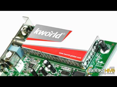 Placa PCI sintonizadora de TV y FM KWorld PVR-TV 7134SE - review by www.geekshive.com (Español)