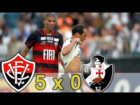 Vitória 5 x 0 Vasco l Brasileiro 2008 l Gols