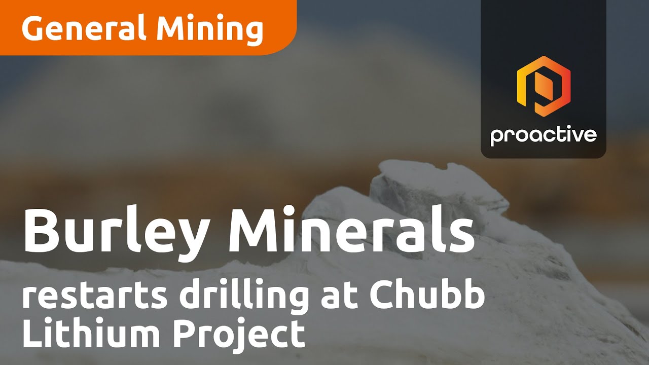 Burley Minerals starts up drilling once again at Chubb Lithium Project in Quebec