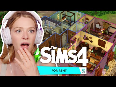 FIRST LOOK! let's play the sims 4 for rent (part 1/2)